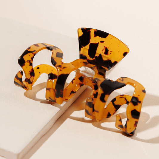 Acetate Abstract Hair Claw Clip