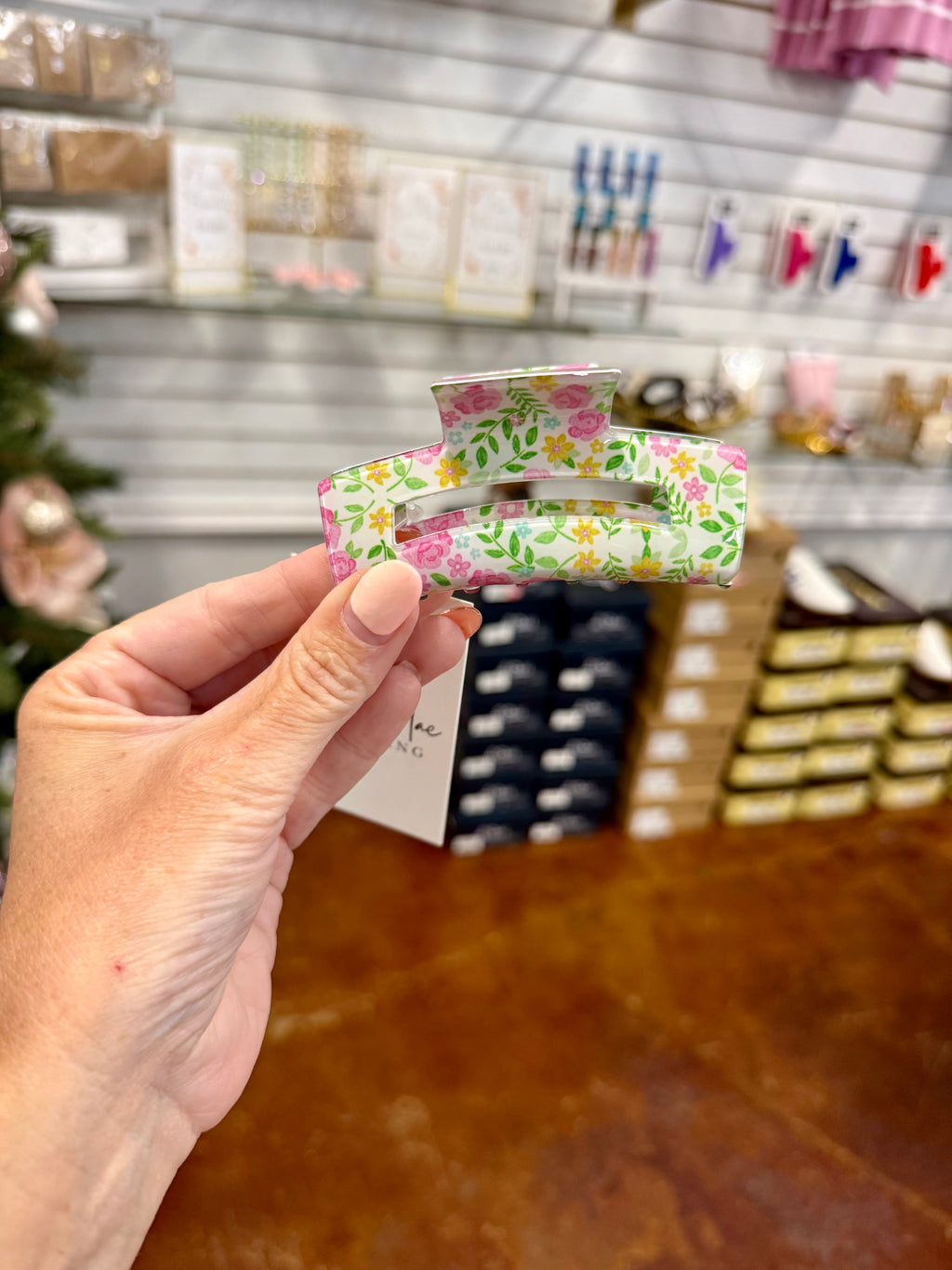 The Floral Hair Clips