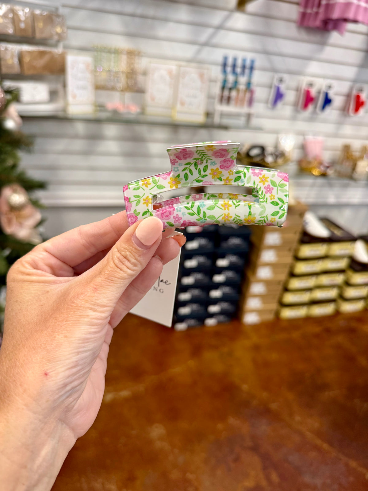 The Floral Hair Clips