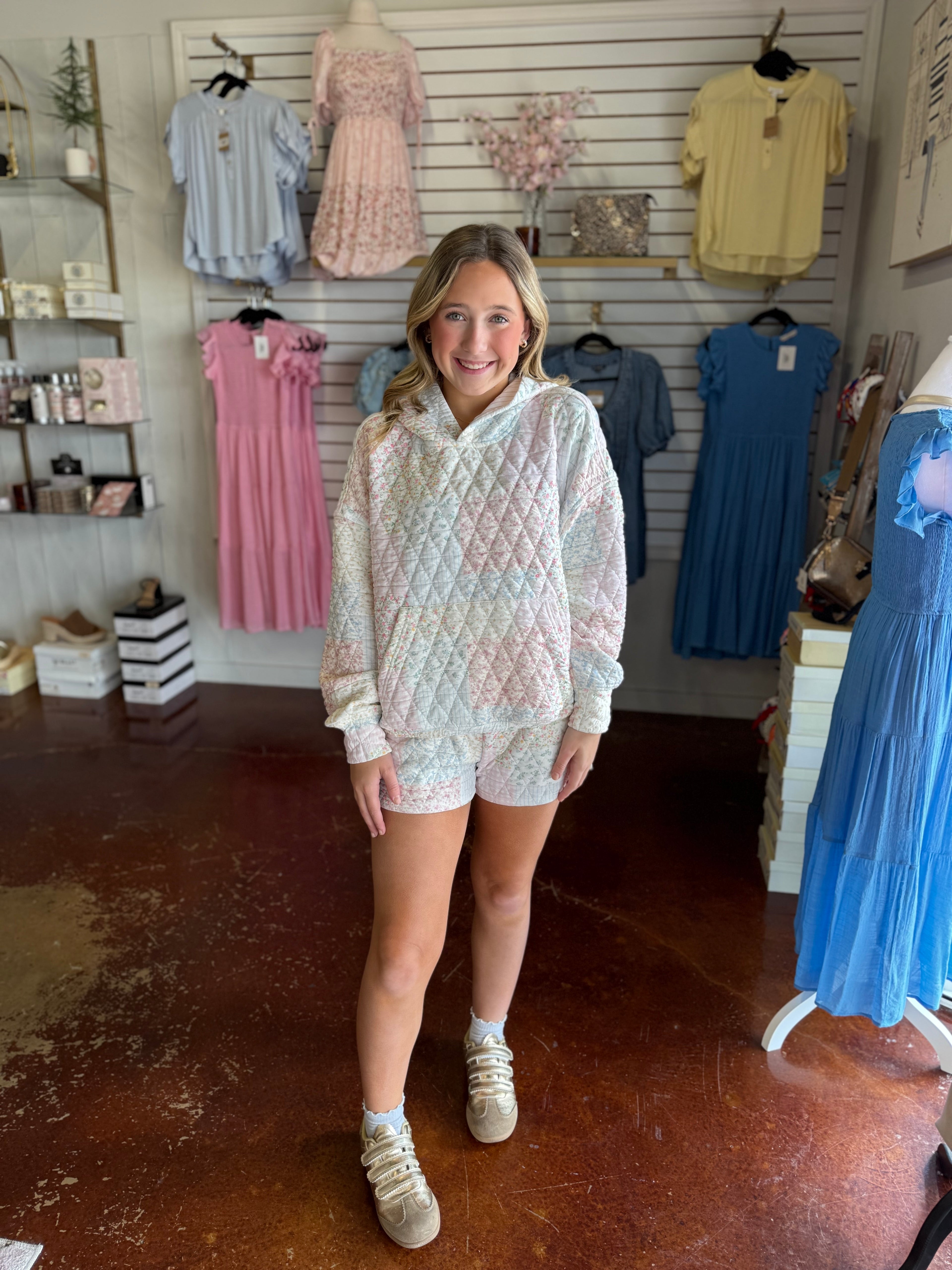 The Paige Quilted Shorts