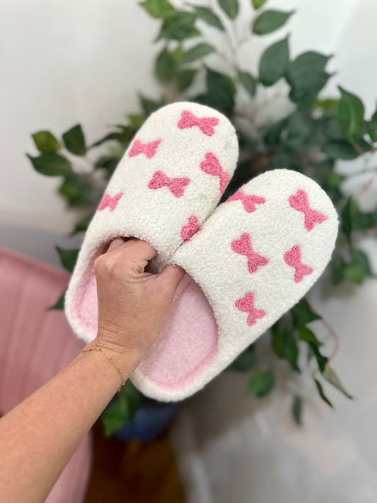 The Multi Bow Slippers