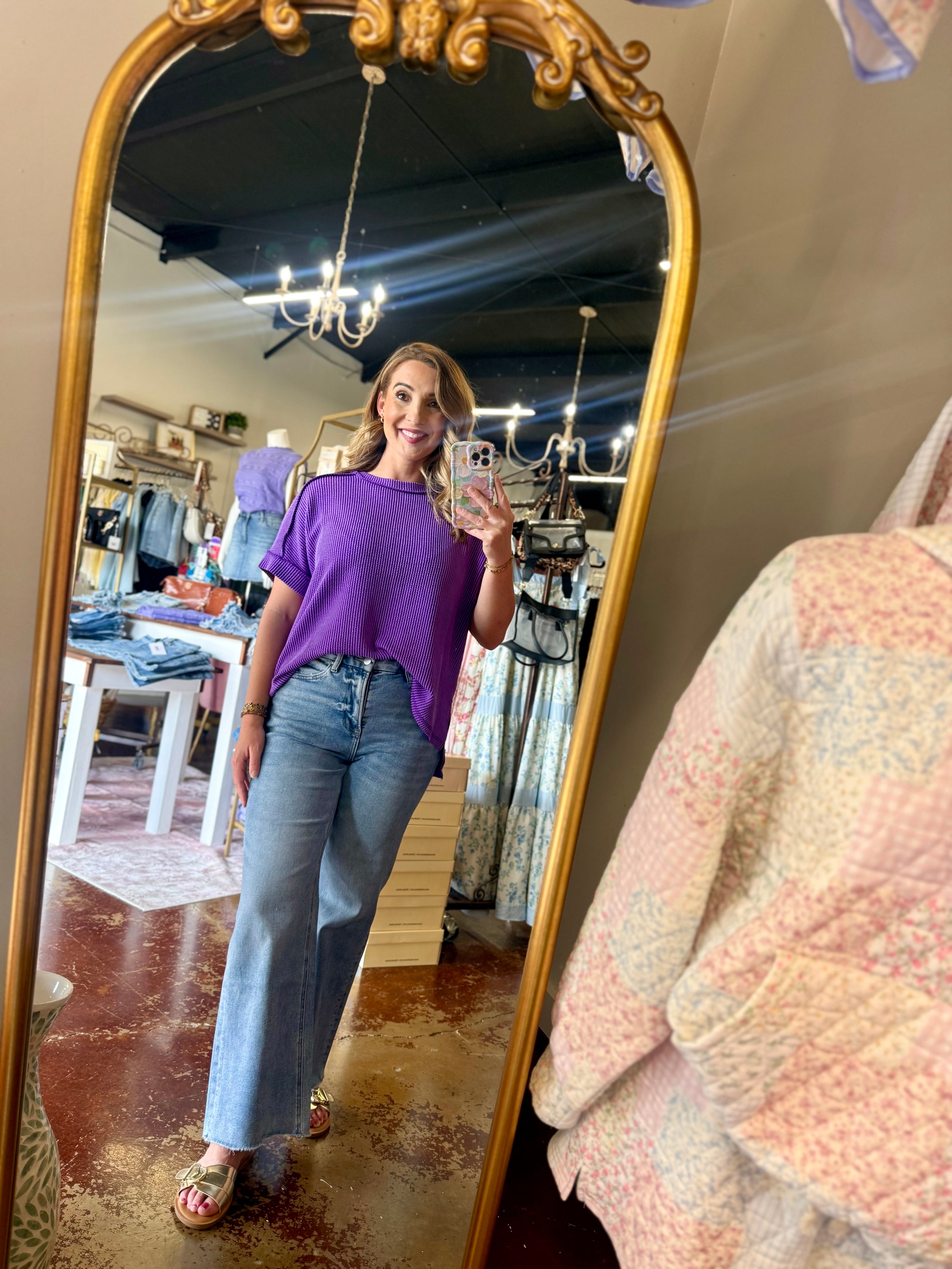 The Mica High Rise Denim Jeans