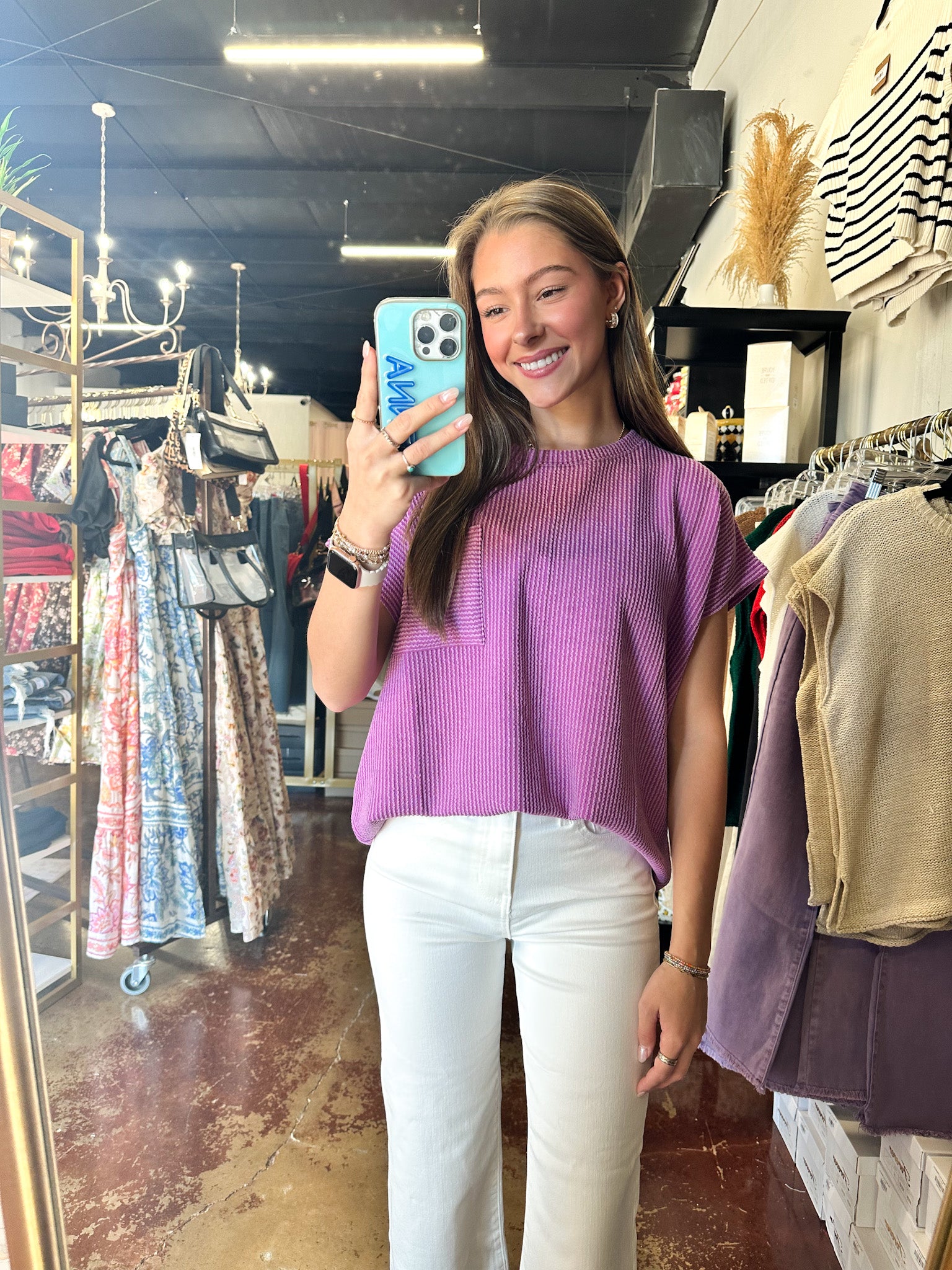 The Natalie Ribbed Top