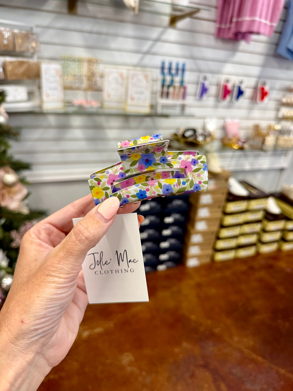 The Floral Hair Clips
