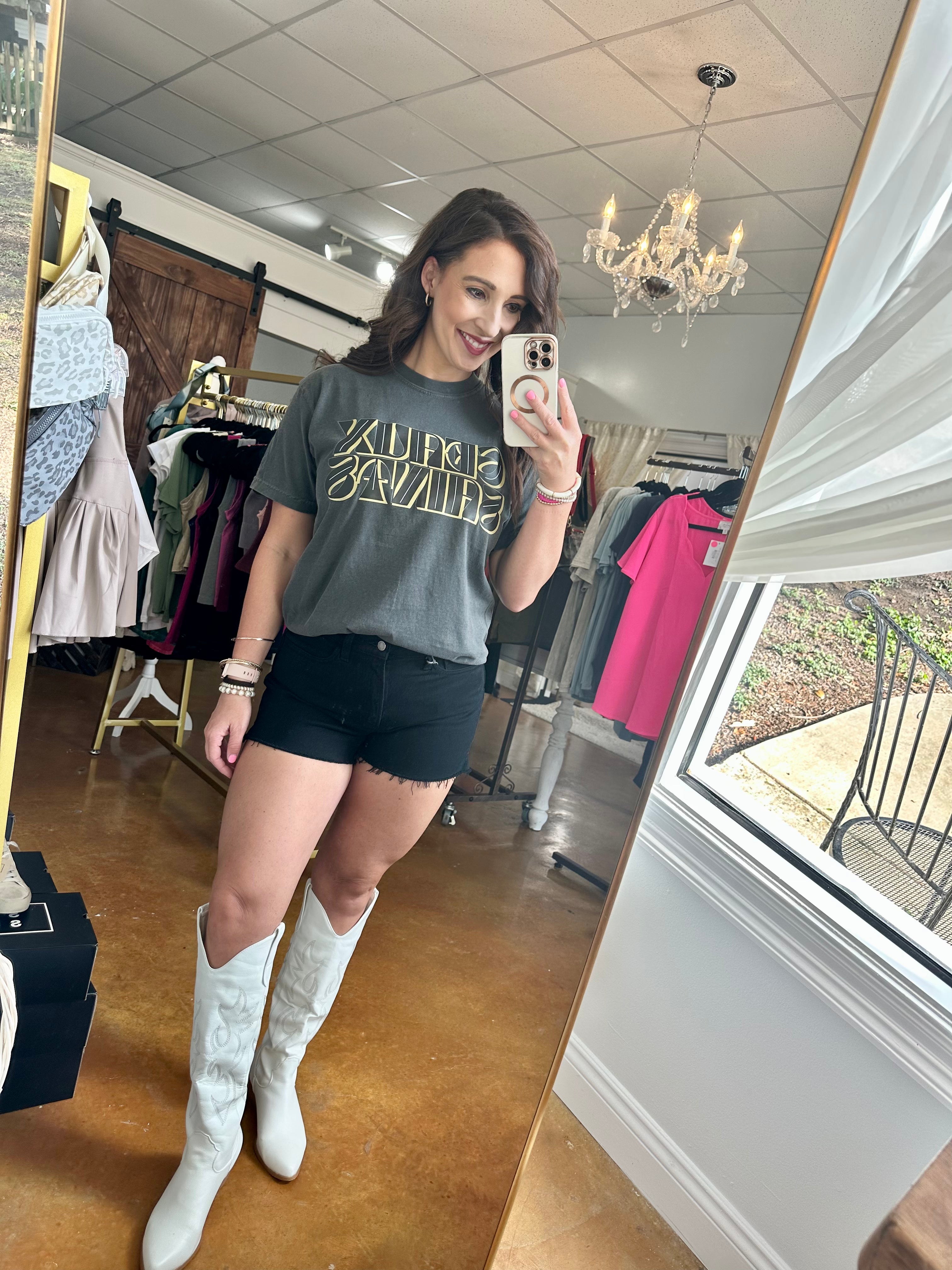 GEAUX SAINTS Football Tee