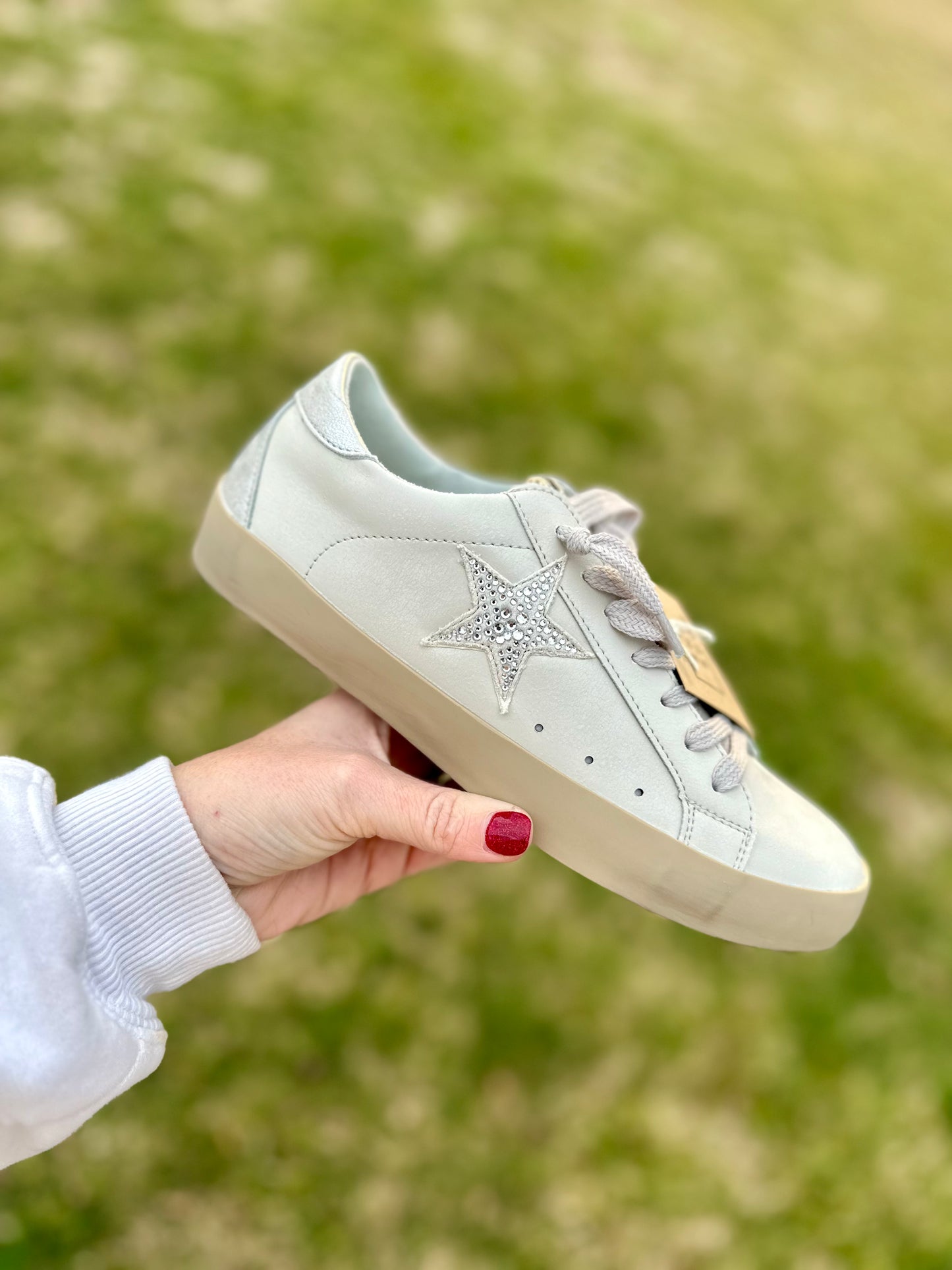 Shu Shop Paula Crystal Sneakers