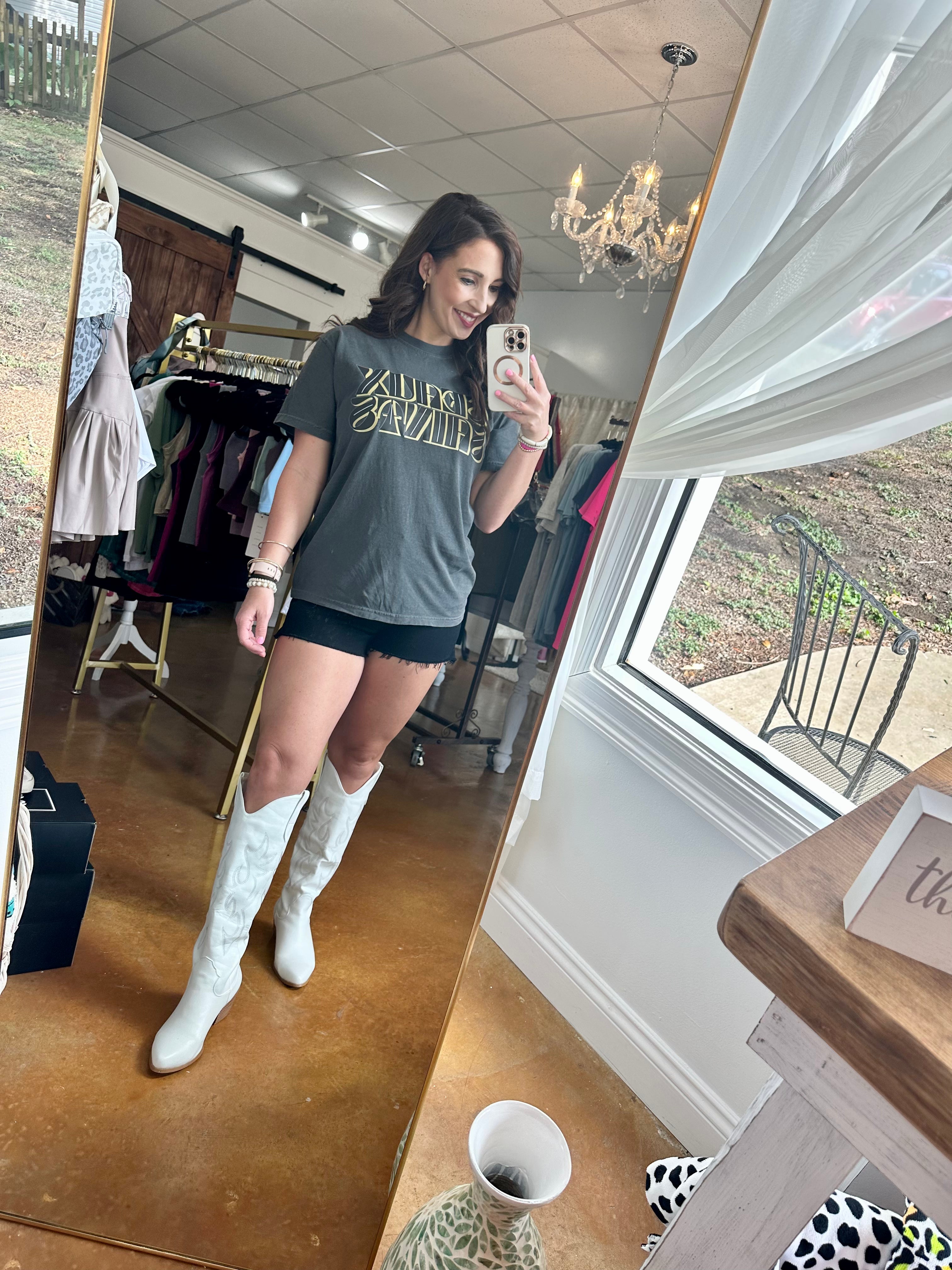 GEAUX SAINTS Football Tee