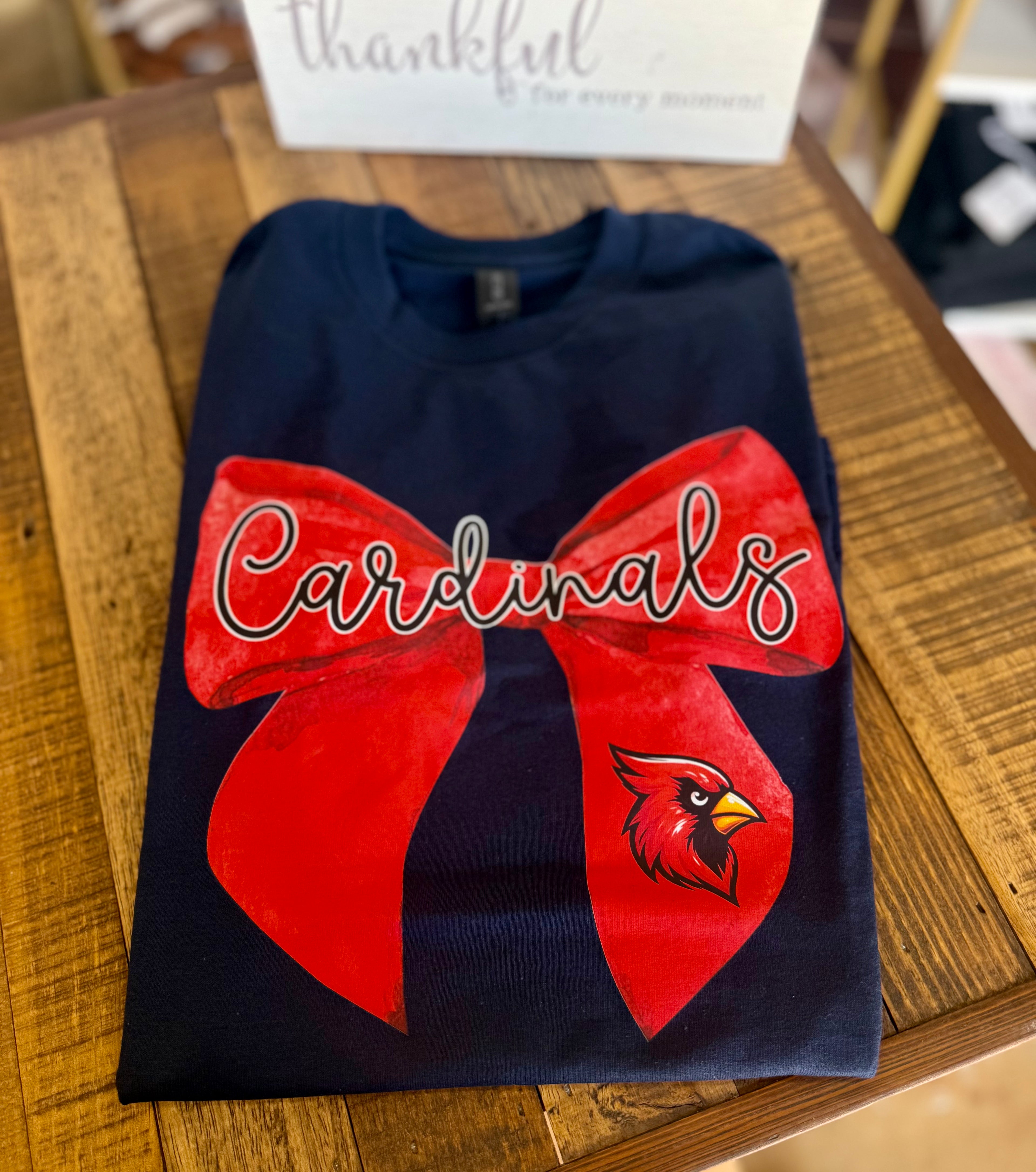 Cardinals Bow Tee
