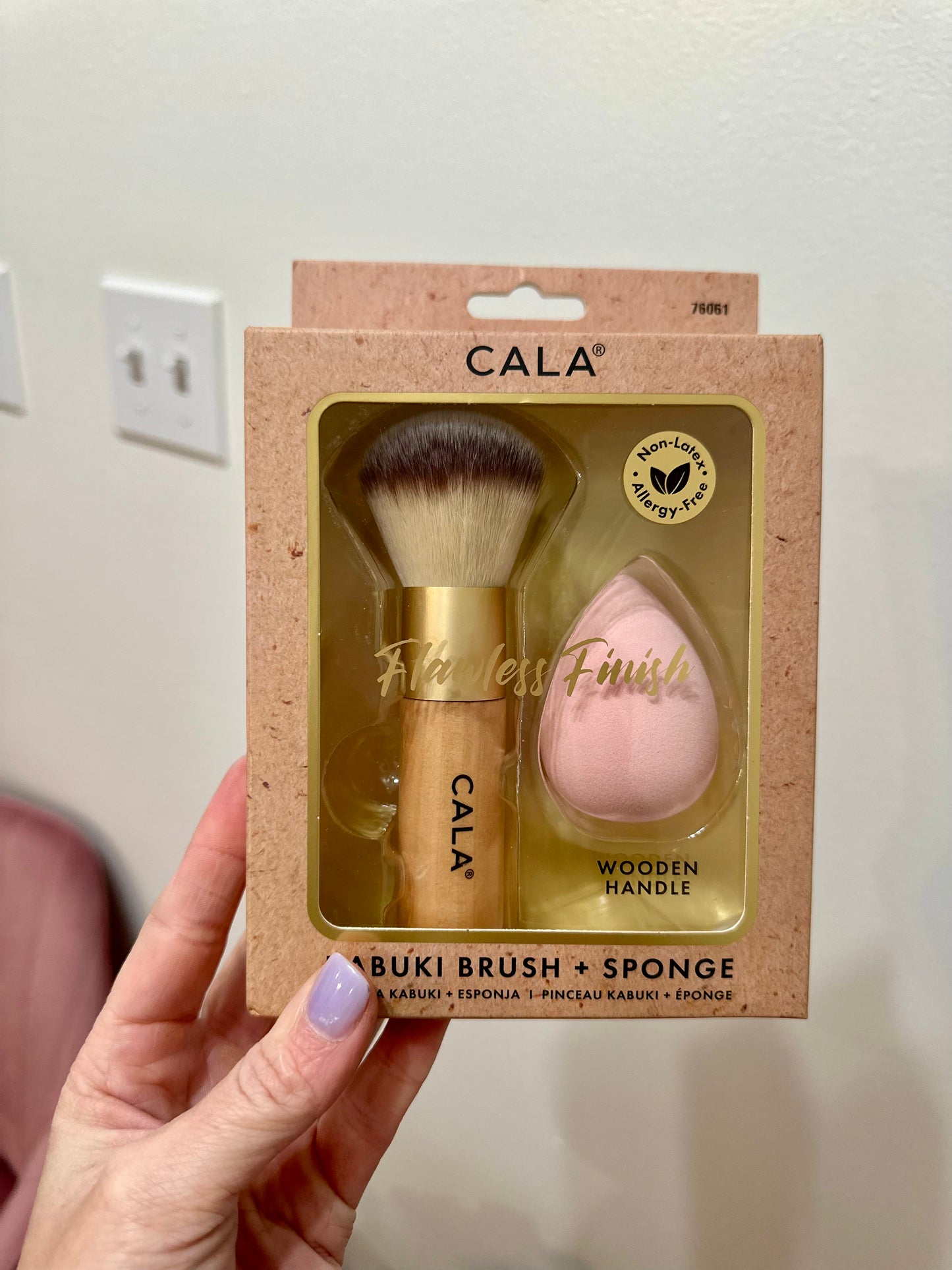 Kabuki Brush and Makeup Sponge Set