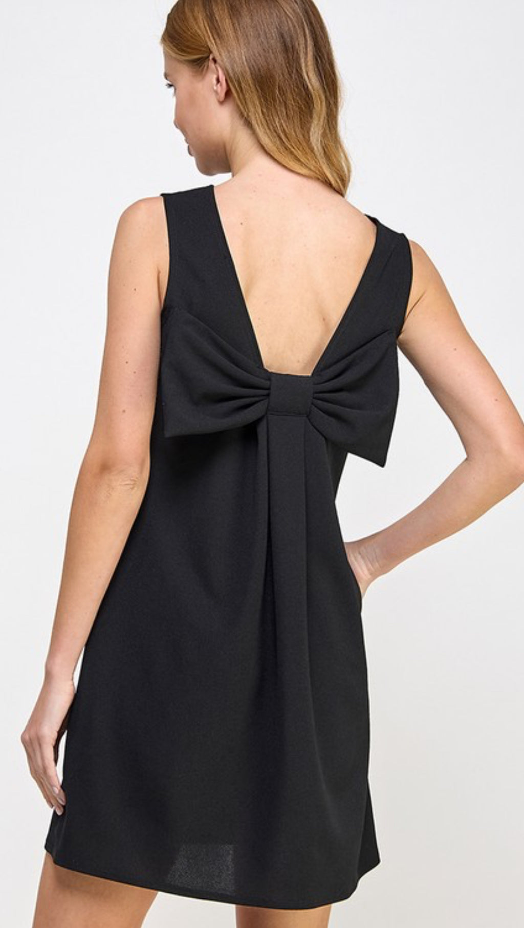 The Little Black Bow Dress