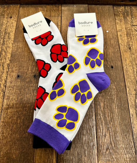 Paw Print Socks