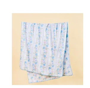 The XL Blue Petal Parade Quick Dry Beach Towel