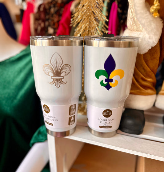 Fleur De Lis Tumbler