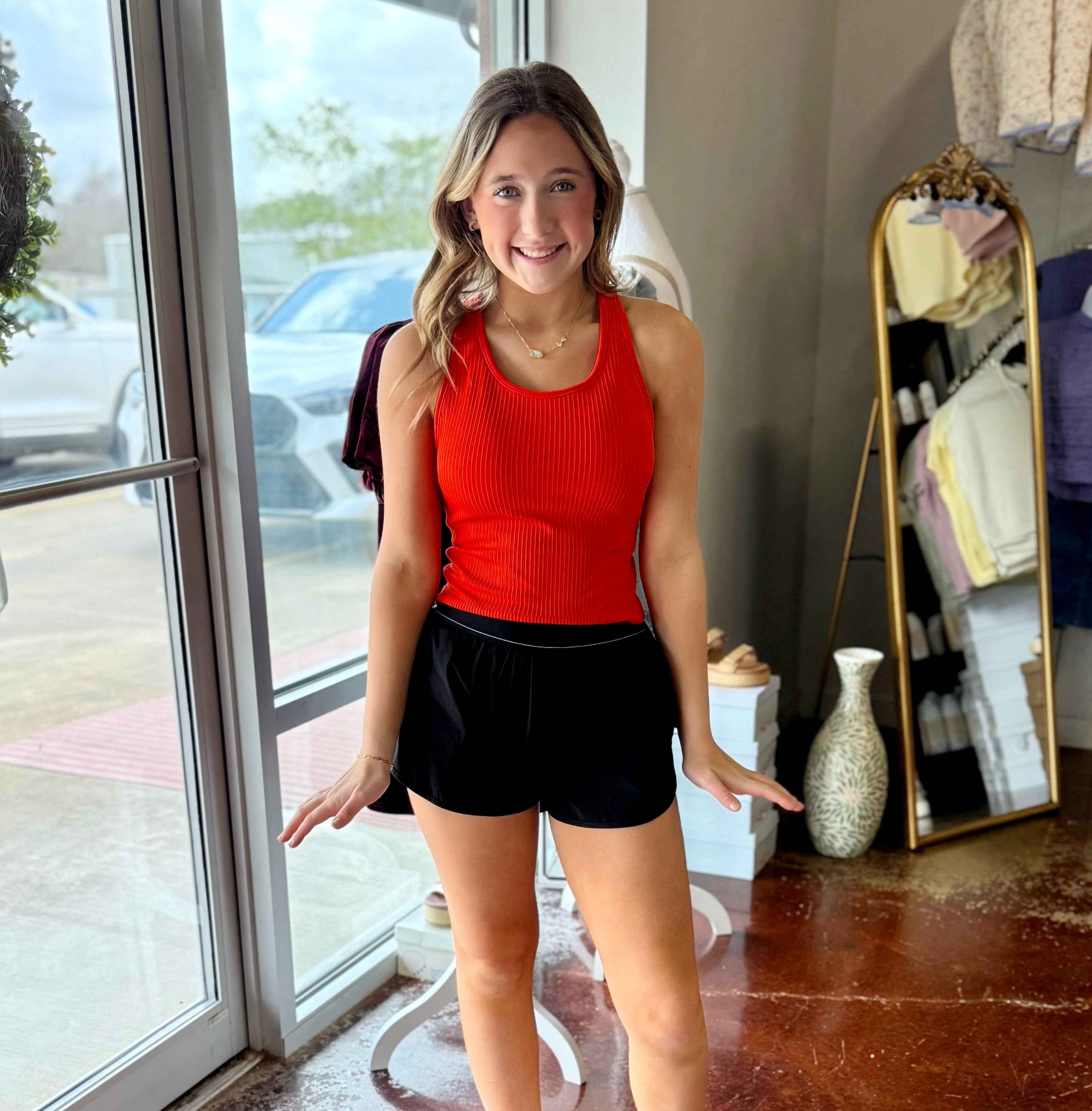 The Black Claire Active Shorts