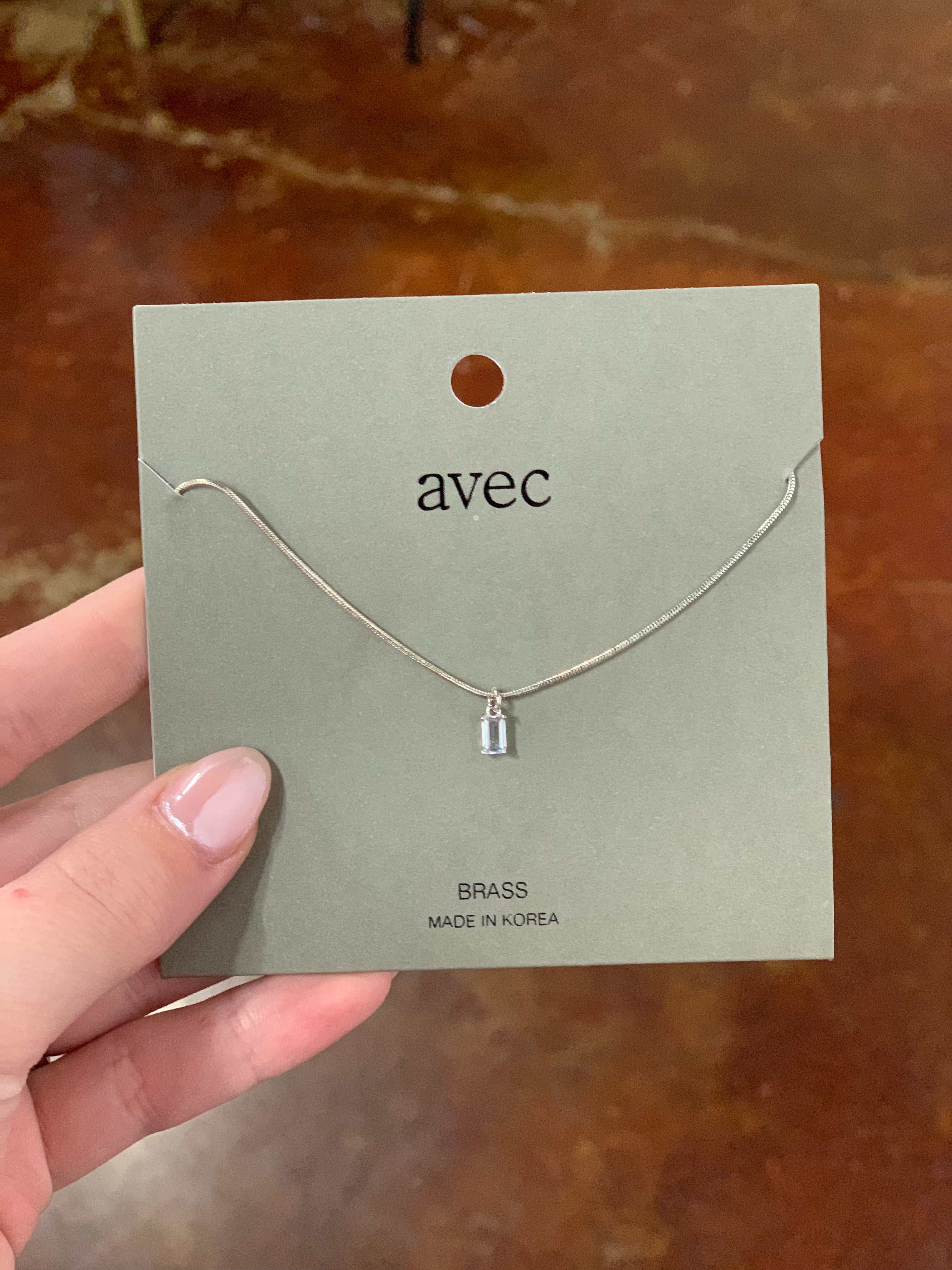 The Silver Danity Necklace