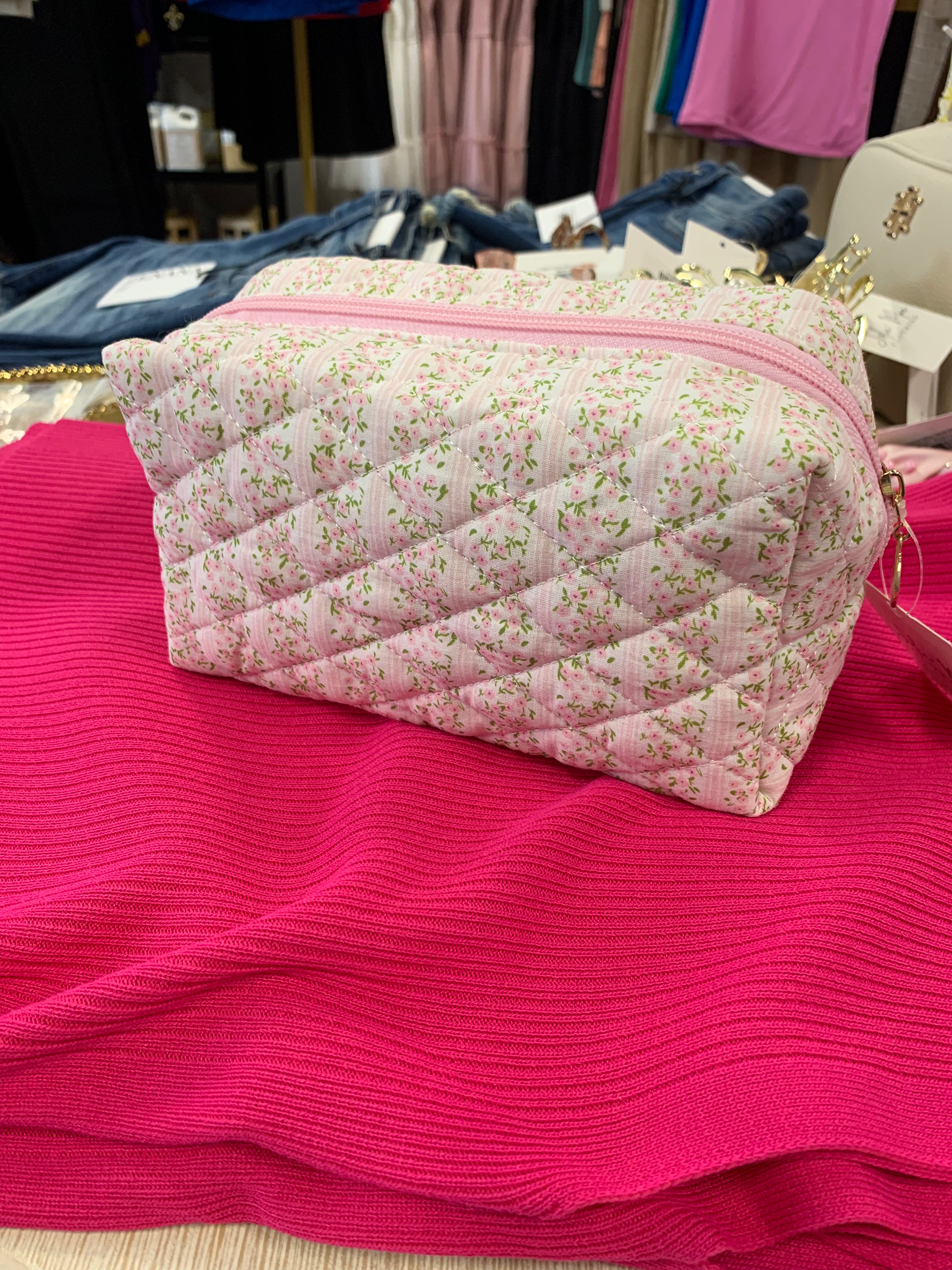 The Floral Cosmetic Bag