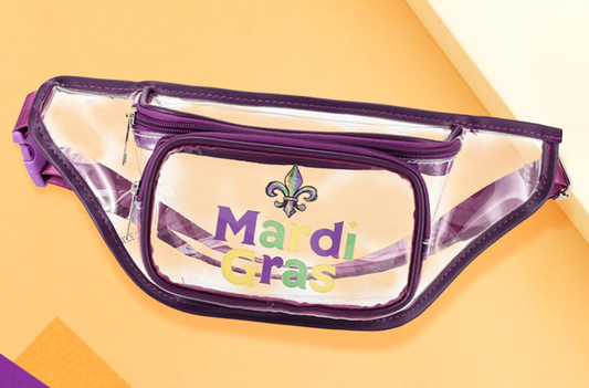 Fleur de Lis Mardi Gras Fanny Pack