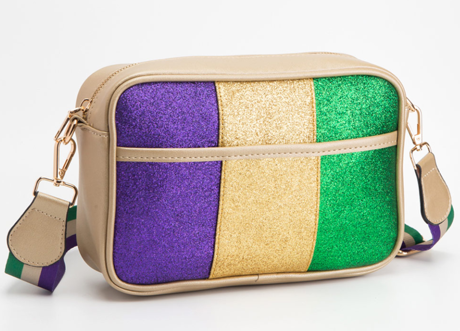 Mardi Gras Crossbody Bag