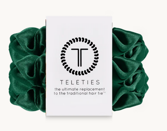 Evergreen Teleties Scrunchies