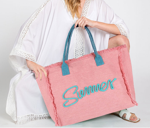 Summer Canvas Bag