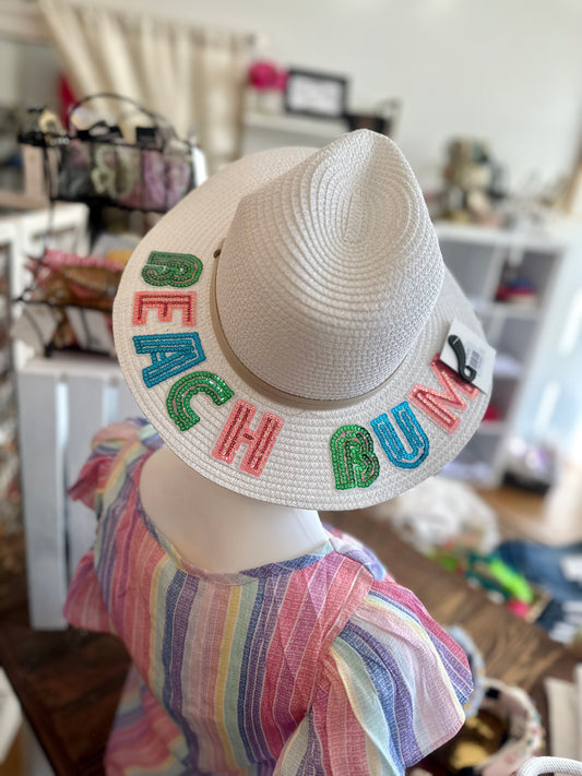 Beach Bum Summer Hat