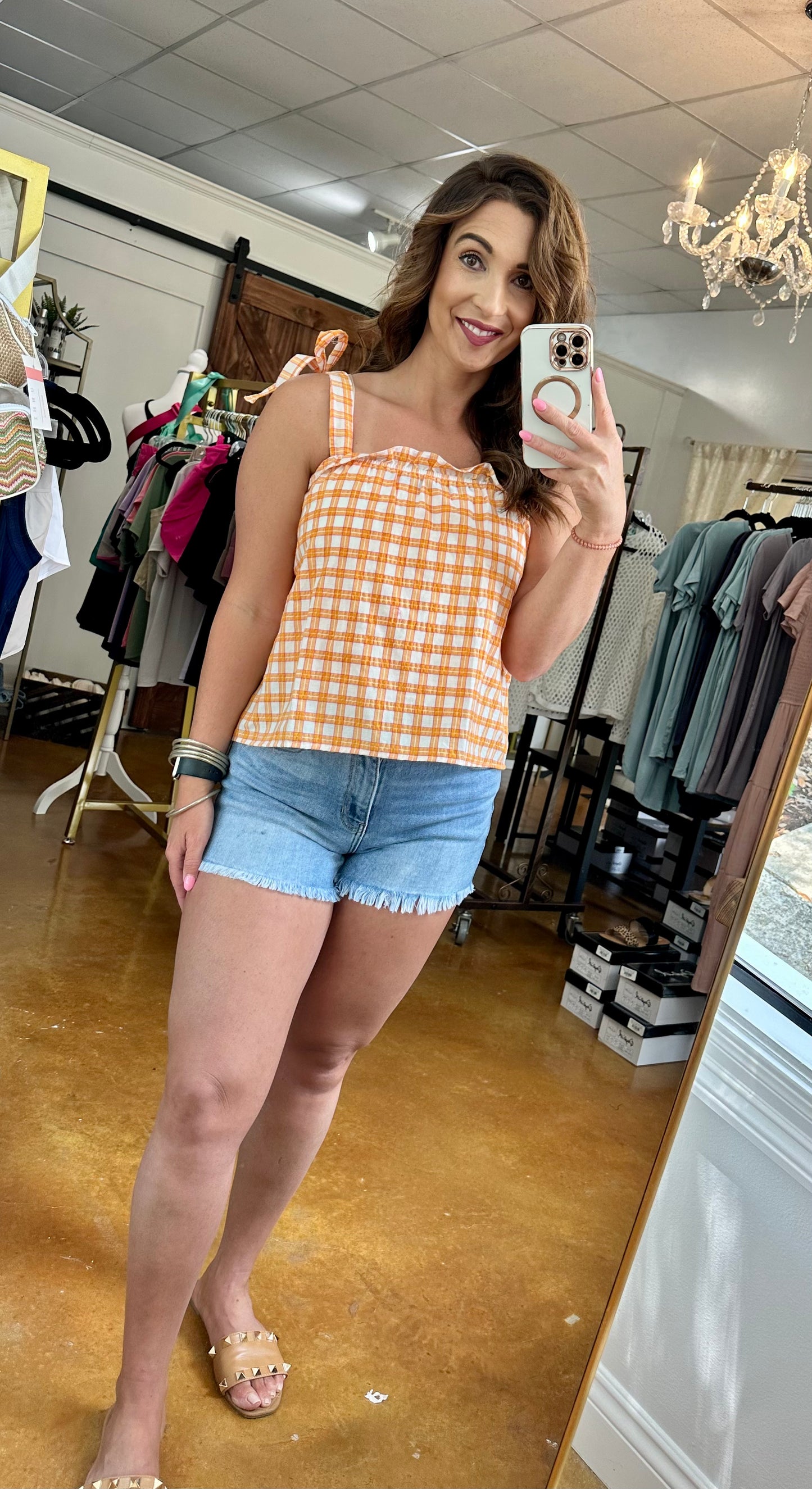 Our Gingham Top