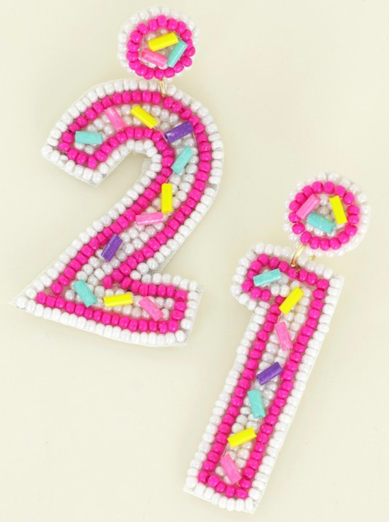 Beaeded 21 Earrings