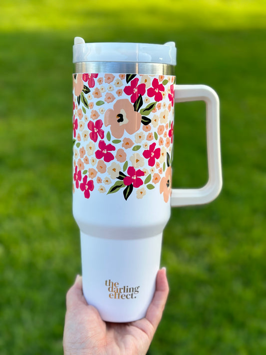 Take Me Everywhere Tumbler - Lively Flora