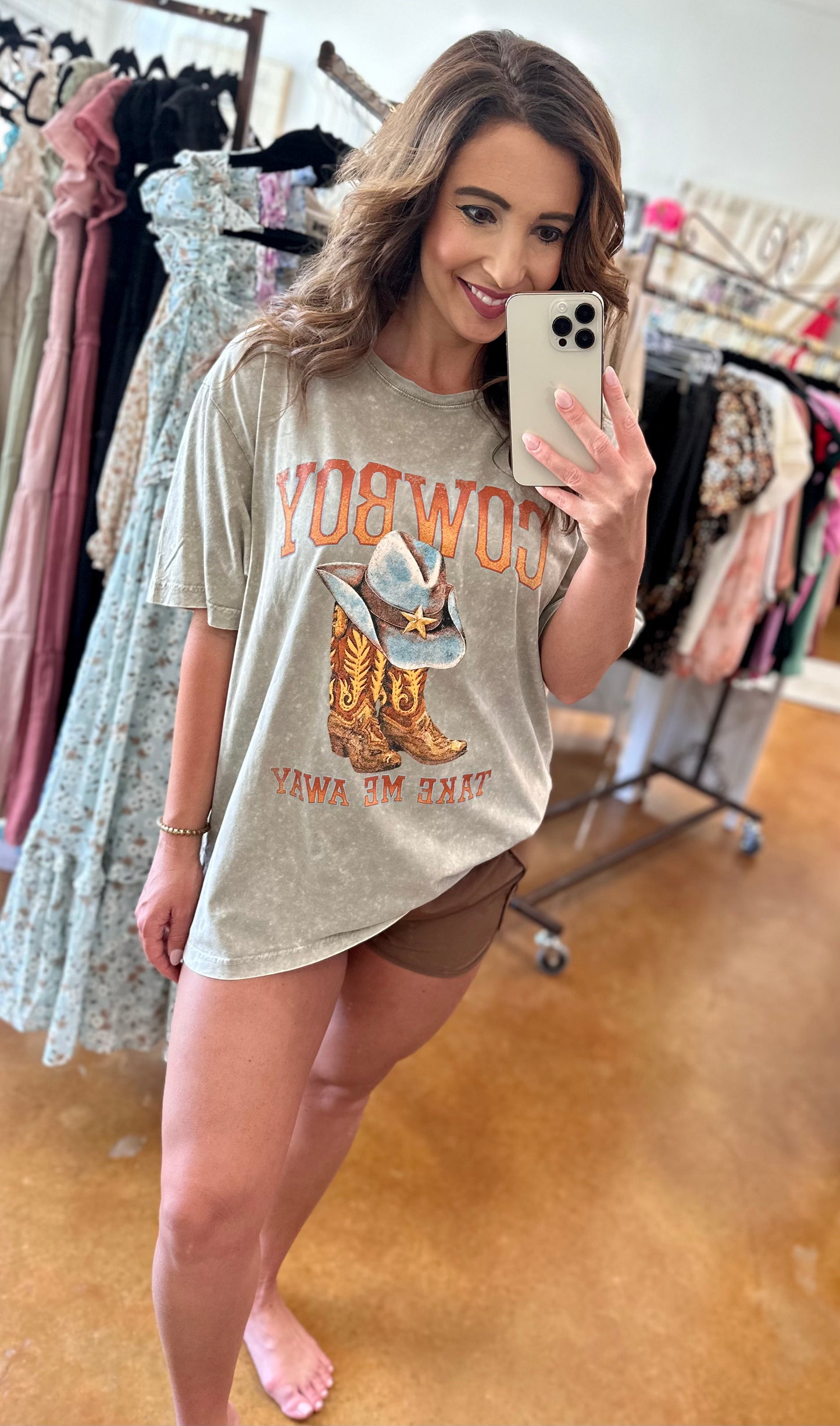 Cowboy Take Me Away Graphic Tee