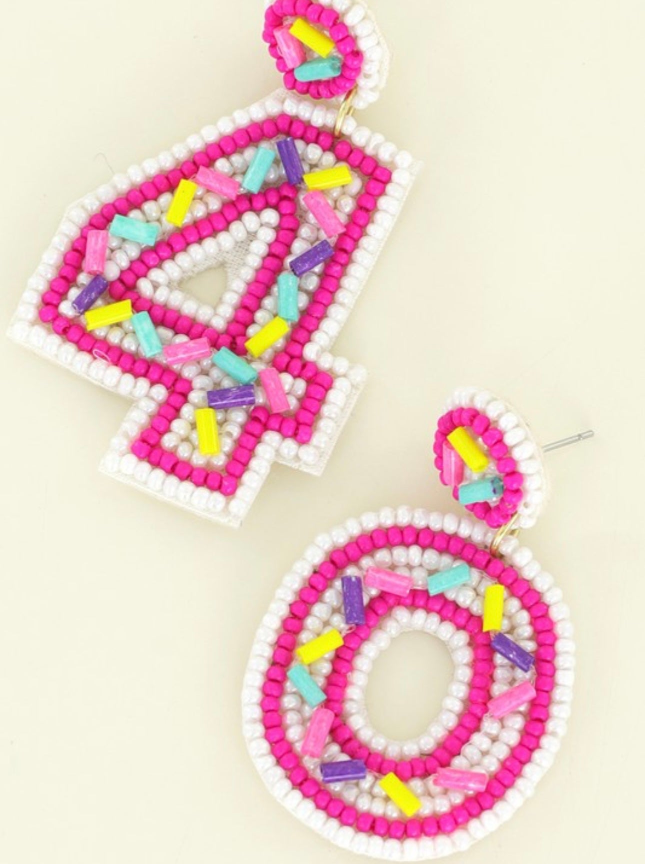 Beaded 40 Earrings