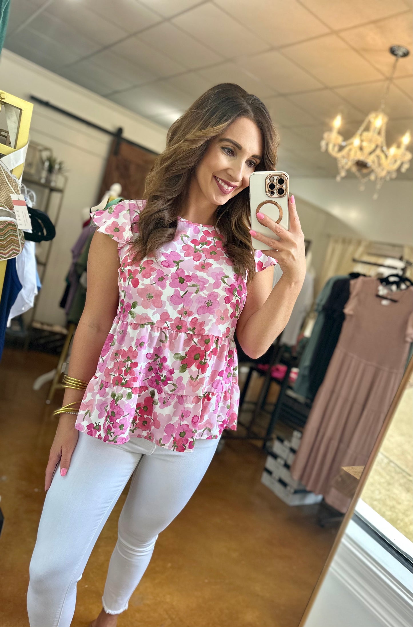 Our Dana Floral Top