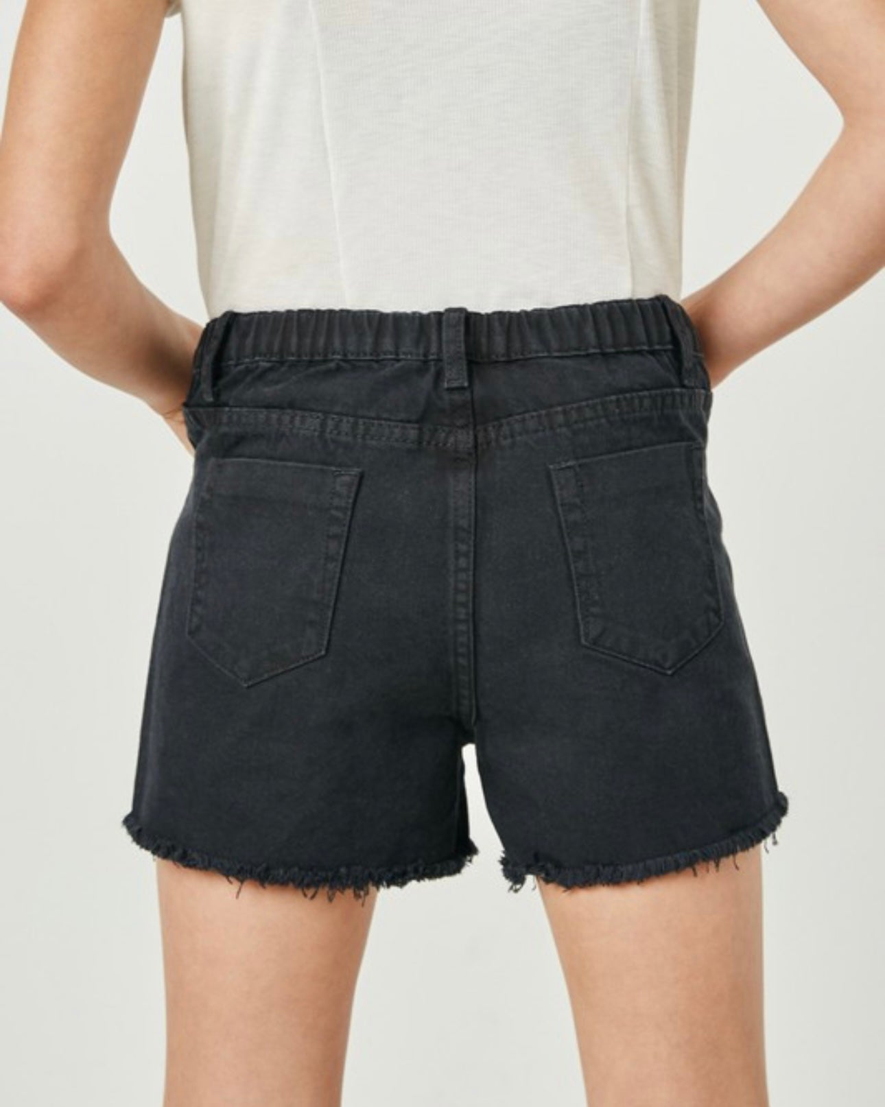 Our Tween Black Denim Shorts