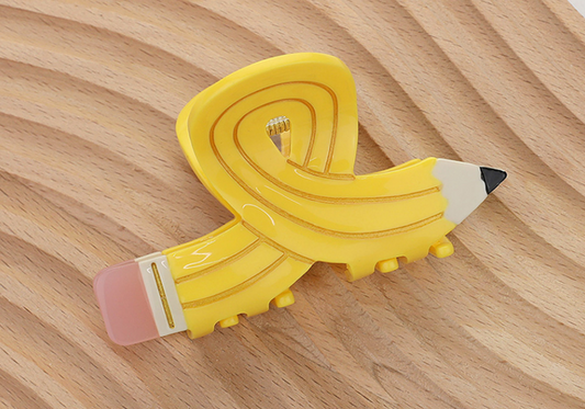 Pencil Hair Claw Clip