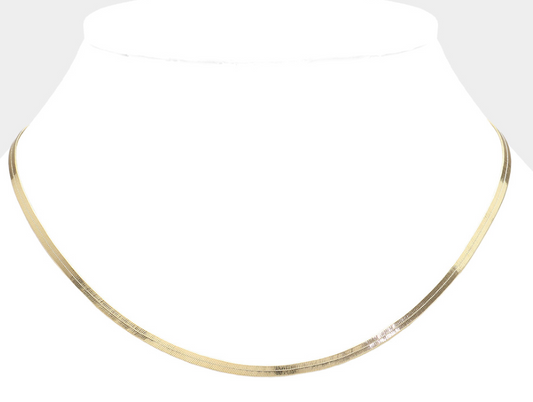 18K Gold Filled Snake Chain Necklace