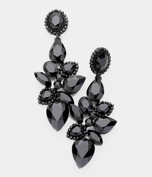 The Beautiful Black Earrings