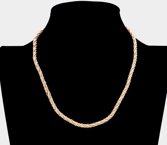 The Braided Metal Chain