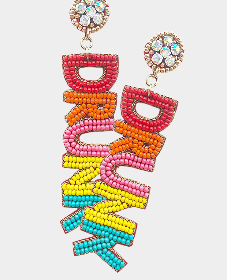 Drunk Beaded Earrings