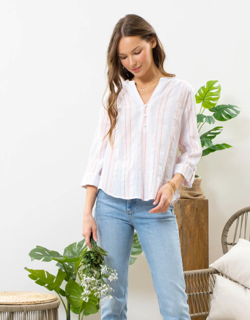 The Alex Linen Top