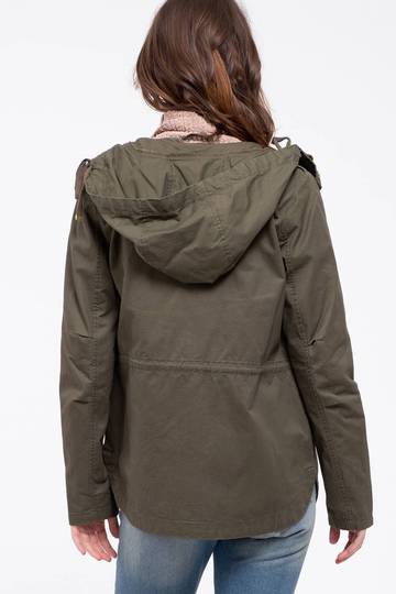 Olive Woven Jacket