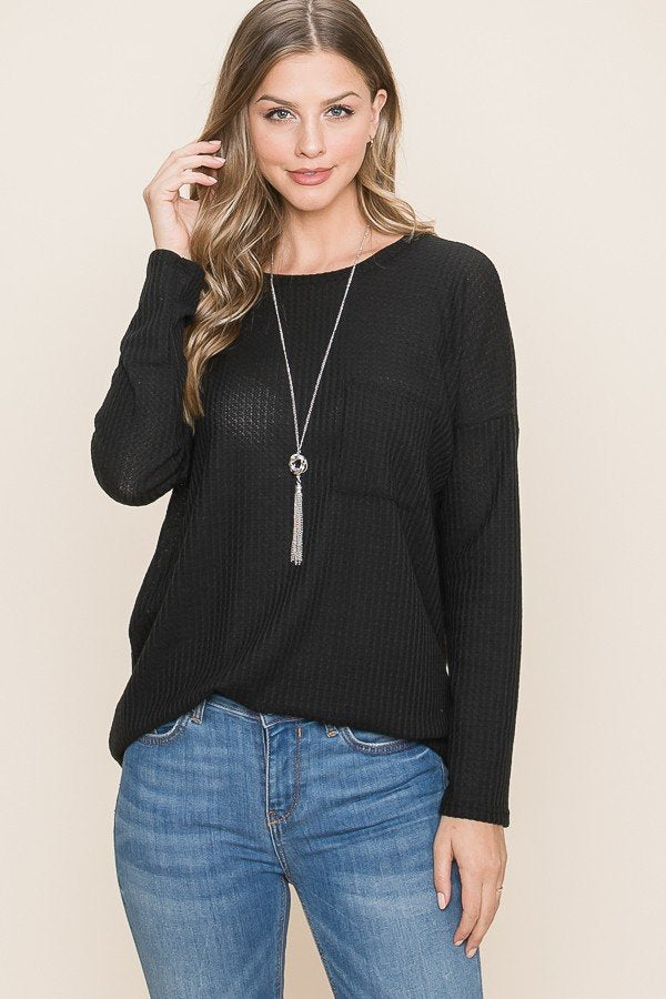 Waffle Knit Tunic