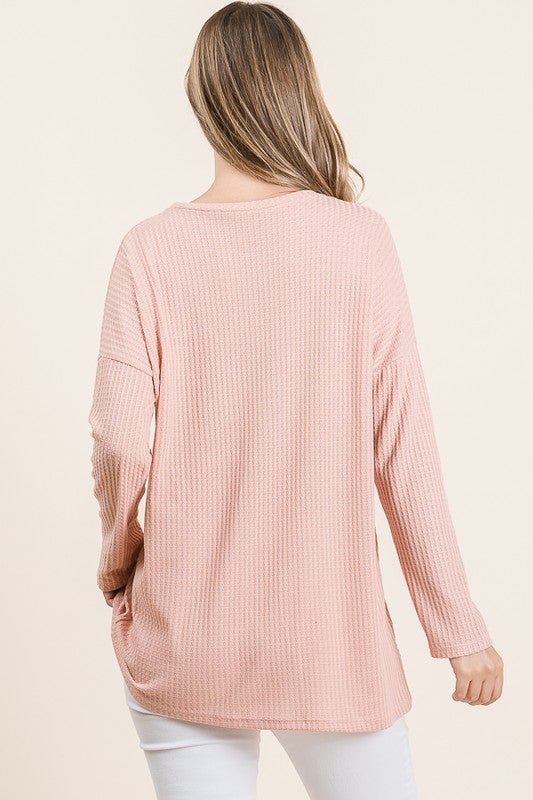 Waffle Knit Tunic