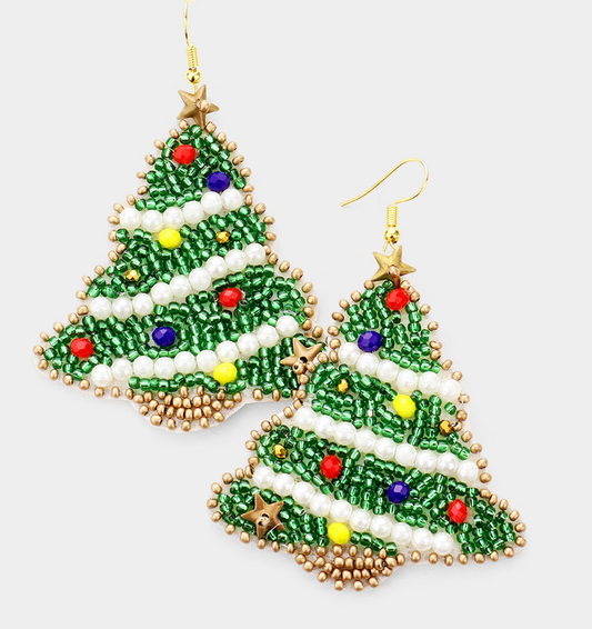 Christmas Cake Earrings