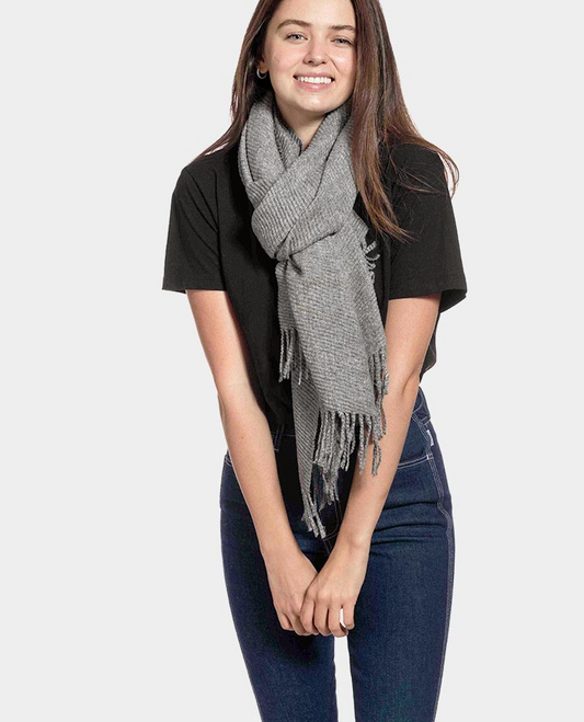 Gray Scarf