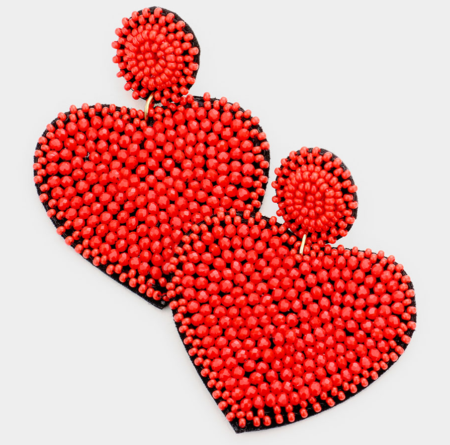 Beaded Hearts