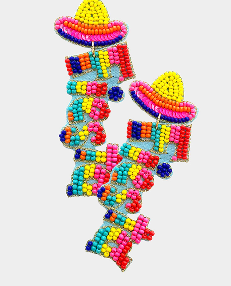 FIESTA Beaded Earrings