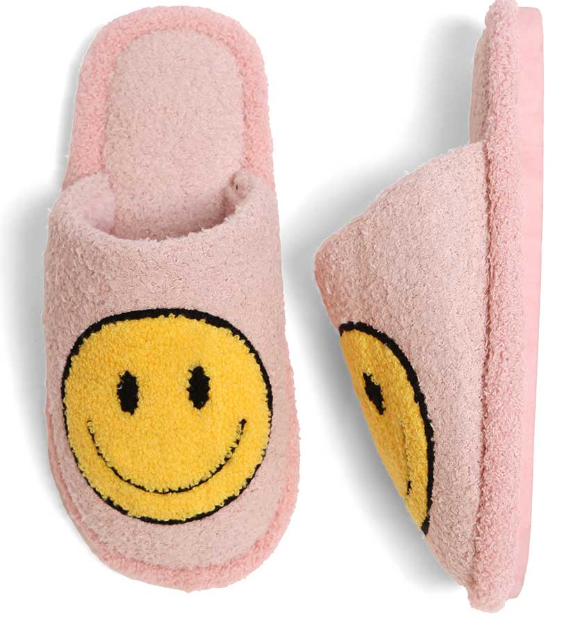 Smiley Face Slippers