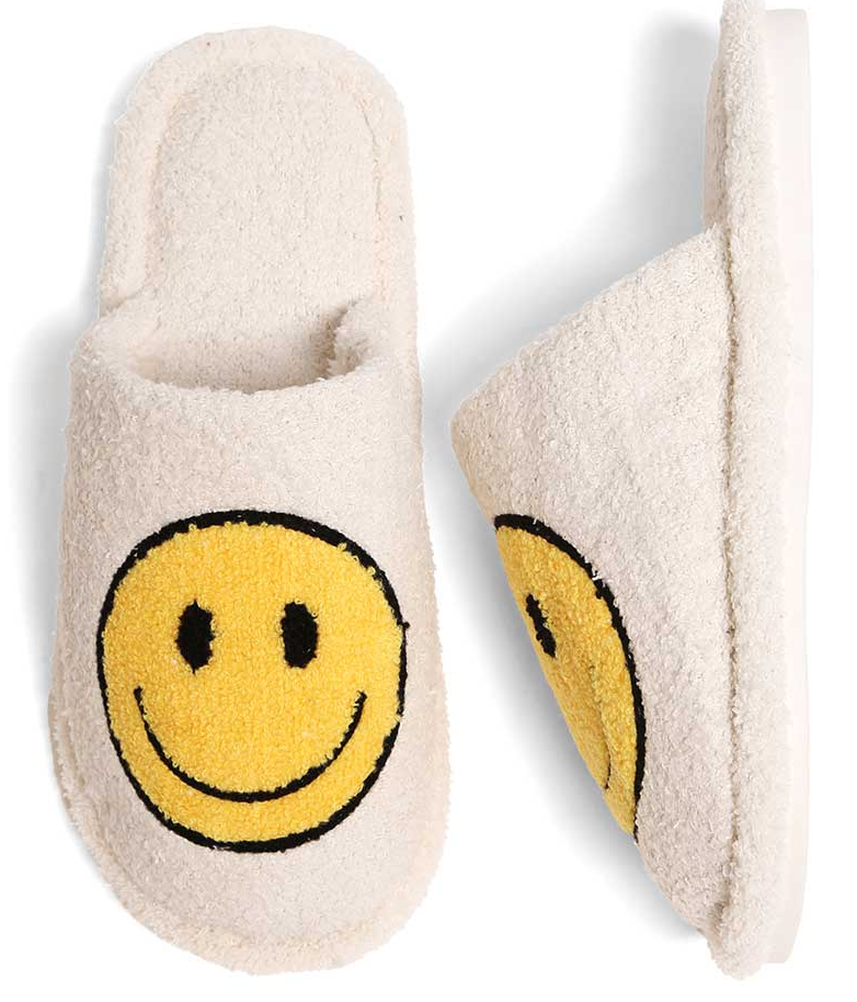 Smiley Face Slippers