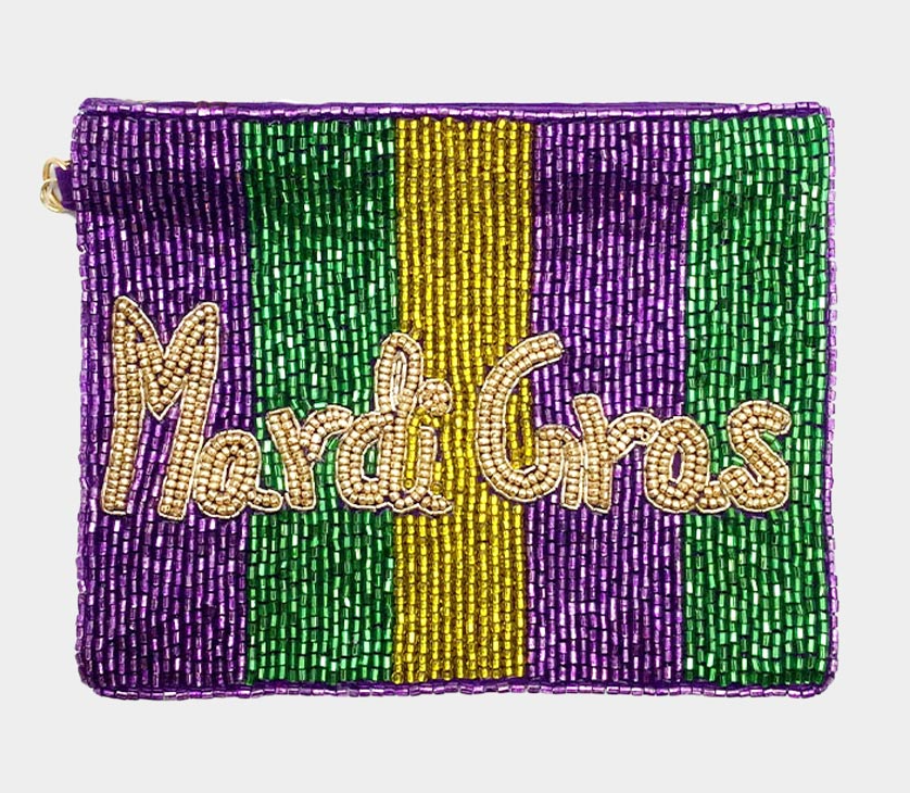 Mardi Gras Mini Pouch