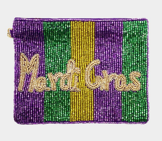 Mardi Gras Mini Pouch