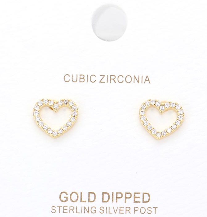 Gold Diamond Earrings